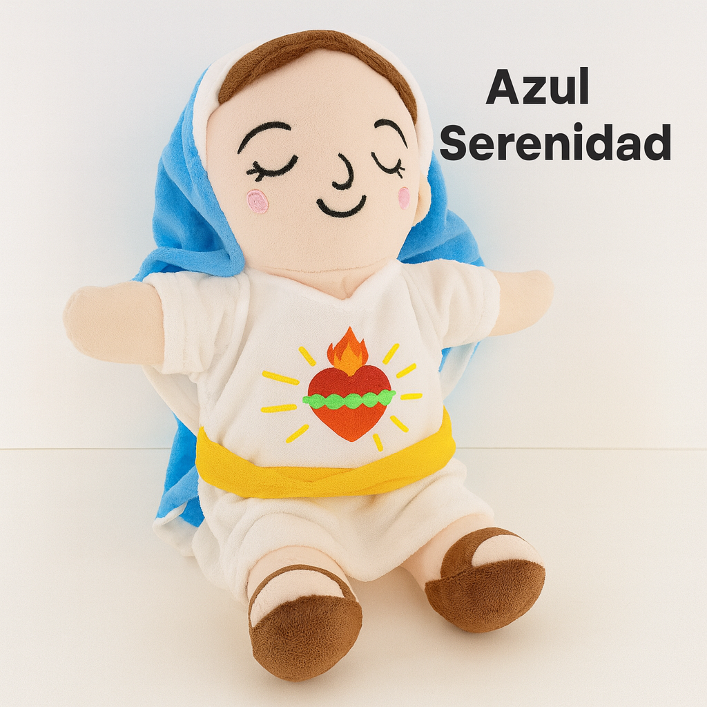 Peluche de María con Respiración Suave